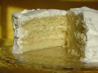 White Mountain Layer Cake
